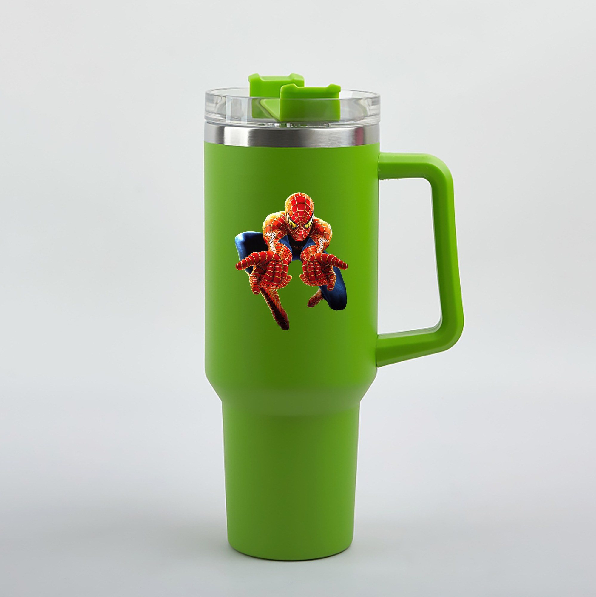 （画像用） Spider Man スパイダーマン 1200mL車用タンブラー（カラープリント）